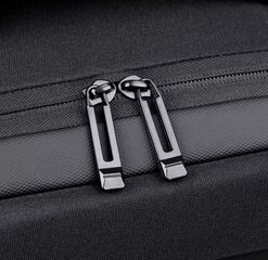 Водонепроницаемый рюкзак для ноутбука 17 дюймов, черный цена и информация | Рюкзаки, сумки, чехлы для компьютеров | 220.lv
