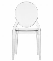 Krēsls Oskar Sofia, caurspīdīgs cena un informācija | Virtuves un ēdamistabas krēsli | 220.lv