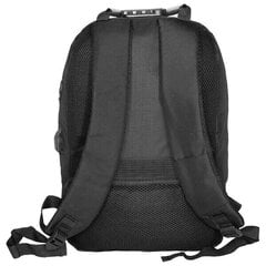 Водонепроницаемый рюкзак для ноутбука 15,6 дюймов, черный цена и информация | Рюкзаки, сумки, чехлы для компьютеров | 220.lv