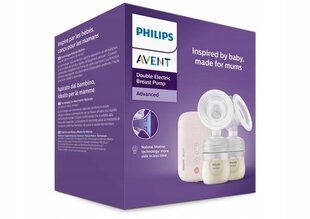 Elektriskais krūts piena pumpis Philips Avent Duo Premium SCF397/31 cena un informācija | Krūts piena pumpji | 220.lv