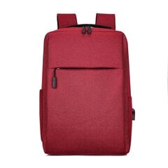 Городской рюкзак для ноутбука, красный цена и информация | Рюкзаки, сумки, чехлы для компьютеров | 220.lv