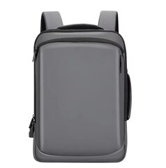 Деловой водонепроницаемый рюкзак для путешествий, серый цена и информация | Рюкзаки, сумки, чехлы для компьютеров | 220.lv