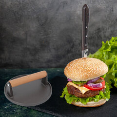 Burgeru prese, 18 cm cena un informācija | Virtuves piederumi | 220.lv