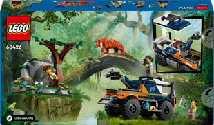 60426 LEGO® City Džungļu pētnieka bezceļu automašīna цена и информация | Конструкторы и кубики | 220.lv