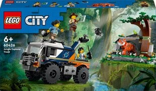 60426 LEGO® City Džungļu pētnieka bezceļu automašīna цена и информация | Kонструкторы | 220.lv