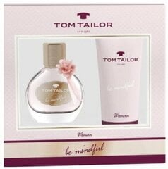 Kosmētikas komplekts Tom Tailor Be Mindful Woman EDT sievietēm: tualetes ūdens 30 ml + dušas želeja 100 ml cena un informācija | Sieviešu smaržas | 220.lv