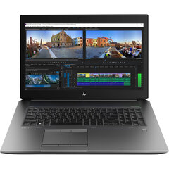 HP ZBook 17 G5; Intel Core i7-8750H (6C/12T,2.2/4.1GHz,9MB)|NVIDIA Quadro P3200 6GB GDDR5 |32GB RAM DDR4|512GB SSD|17.3" FHD IPS, ANTI-GLARE|11ac, 2x2 + BT|BLU-RAY|TB3| Win 11 PRO Atjaunināts cena un informācija | Portatīvie datori | 220.lv