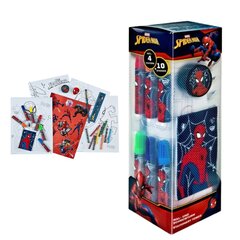 Krāsošanas komplekts Spiderman, 35 gab. cena un informācija | Modelēšanas un zīmēšanas piederumi | 220.lv
