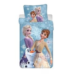 Gultas veļas komplekts bērniem Disney Frozen, 140x200 cm, 2 daļas cena un informācija | Bērnu gultas veļa | 220.lv