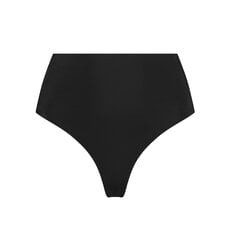 Легкие компрессионные бесшовные моделирующие трусики-стринги INVISIBLE MW THONG BLACK BB1649 цена и информация | Нижнее корректирующее белье | 220.lv