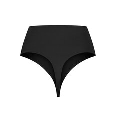 Легкие компрессионные бесшовные моделирующие трусики-стринги INVISIBLE MW THONG BLACK BB1649 цена и информация | Нижнее корректирующее белье | 220.lv