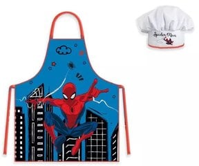 Spiderman bērnu priekšautu komplekts, 2 gab. cena un informācija | Virtuves dvieļi, cimdi, priekšauti | 220.lv