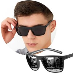 Поляризованные спортивные солнцезащитные очки для мужчин G55 черный цена и информация | Солнцезащитные очки для мужчин | 220.lv