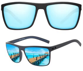 Поляризованные спортивные солнцезащитные очки для мужчин G55, синий цена и информация | Солнцезащитные очки для мужчин | 220.lv