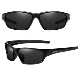 Polarizētas sporta saulesbrilles vīriešiem H25 melnas cena un informācija | Sporta brilles | 220.lv