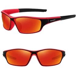 Polarizētas sporta saulesbrilles vīriešiem H25 sarkanā krāsā cena un informācija | Sporta brilles | 220.lv