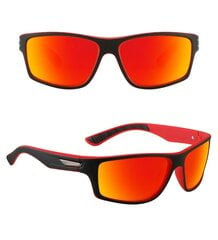 Поляризованные спортивные солнцезащитные очки для мужчин O81, красный цена и информация | Спортивные очки | 220.lv