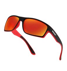 Polarizētas sporta saulesbrilles vīriešiem O81 sarkanā krāsā cena un informācija | Sporta brilles | 220.lv