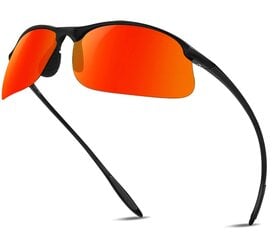 Поляризованные спортивные солнцезащитные очки для мужчин O90, красный цена и информация | Спортивные очки | 220.lv