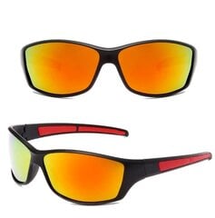 Поляризованные спортивные солнцезащитные очки для мужчин T40, красный цена и информация | Спортивные очки | 220.lv