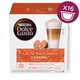 Kafija kapsulas Nescafe Dolce Gusto Latte Macchiato Caramel, 16 kaps., 168,8g