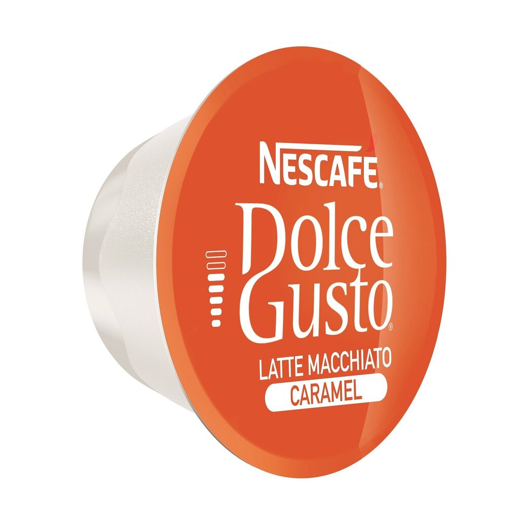 Kafija kapsulas Nescafe Dolce Gusto Latte Macchiato Caramel, 16 kaps., 168,8g cena un informācija | Kafija, kakao | 220.lv