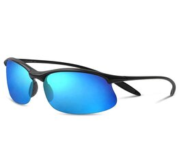 Polarizētas sporta saulesbrilles vīriešiem V90 zilas cena un informācija | Sporta brilles | 220.lv