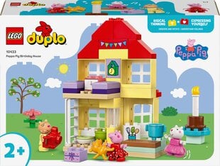 10433 LEGO® DUPLO Cūciņas Pepas Dzimšanas dienas māja цена и информация | Конструкторы и кубики | 220.lv