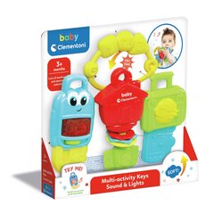 Rotaļlietu atslēgas ar skaņām un gaismām Clementoni Baby цена и информация | Игрушки для малышей | 220.lv