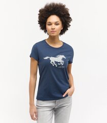 Mustang женская футболка 1015161*5429, синяя цена и информация | Женские футболки | 220.lv