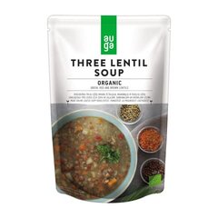 Органический суп из трёх видов чечевицы Auga, 400 г цена и информация | Консервы | 220.lv