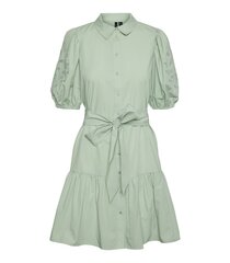 Vero Moda женское платье 10305937*01, зелёное цена и информация | Платья | 220.lv
