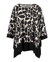 Z-One женская блузка POLINA Z1*01, черный/бежевый 4068696083208 цена и информация | Женские блузки, рубашки | 220.lv