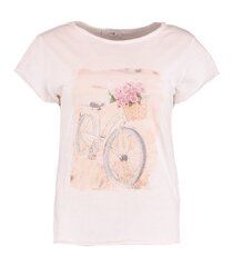 T-krekls meitenēm Hailys Svenja T*01, balts/rozā cena un informācija | Krekli, bodiji, blūzes meitenēm | 220.lv