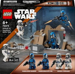 75373 LEGO® Star Wars Slēpnis Mandalore kaujas komplekts цена и информация | Конструкторы и кубики | 220.lv
