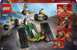 71820 LEGO® Ninjago Ninzju komandas apvienotais transportlīdzeklis цена и информация | Конструкторы и кубики | 220.lv