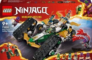 71820 LEGO® Ninjago Ninzju komandas apvienotais transportlīdzeklis цена и информация | Конструкторы и кубики | 220.lv