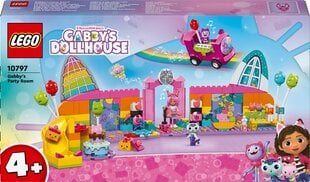 10797 LEGO® Gabby's Dollhouse Gabby ballīšu istaba цена и информация | Конструкторы и кубики | 220.lv