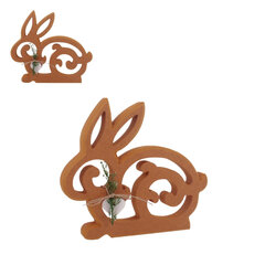 деревянный кролик. 19 см цена и информация | Праздничные декорации | 220.lv