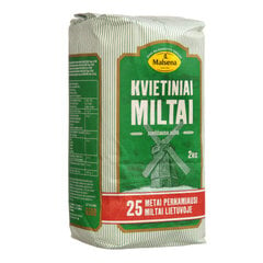 Kviešu milti Malsena, 2 kg cena un informācija | Milti | 220.lv