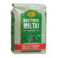 Kviešu milti Malsena 550 D, 1 kg cena un informācija | Milti | 220.lv