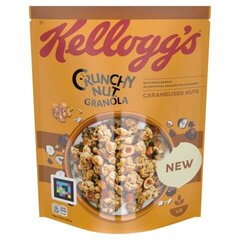 Brokastu pārslas Kelloggs Crunchy Nut, 380 g cena un informācija | Brokastu pārslas | 220.lv