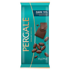 Tumšā šokolāde Pergale 72%, 85 g cena un informācija | Saldumi | 220.lv