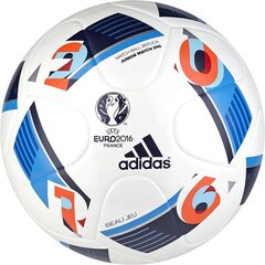 Футбольный мяч Adidas Eeuro 2016 Beau Jeu JR цена и информация | Футбольные мячи | 220.lv