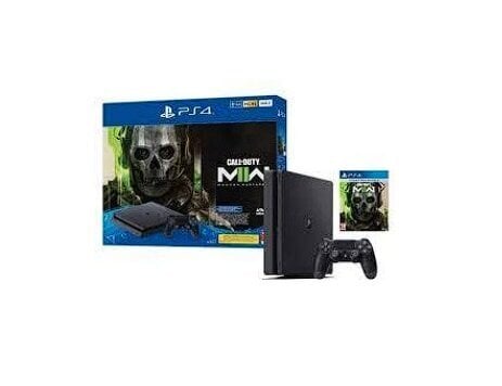 PLAYSTATION 4 CONSOLE 500GB/SLIM+COD:MW2 711719561064 SONY cena un informācija | Spēļu konsoles | 220.lv