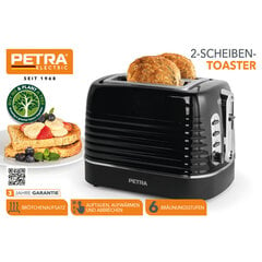 Petra PT5573BLKVDE цена и информация | Тостеры для еды | 220.lv