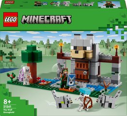 21261 LEGO® Minecraft Vilku cietoksnis cena un informācija | Konstruktori | 220.lv