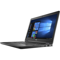 Dell Latitude 5580 Intel Core i7-7600U 16/256GB SSD Windows 11 Pro Black cena un informācija | Portatīvie datori | 220.lv