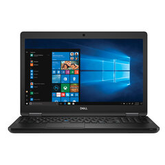 Dell Latitude 5590 Intel Core i7-8650U 16G/256GB SSD Windows 11 Pro Black cena un informācija | Portatīvie datori | 220.lv