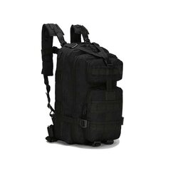 Военный тактический туристический рюкзак, Electronics LV-15007, черный, 1 шт. цена и информация | Туристические, походные рюкзаки | 220.lv